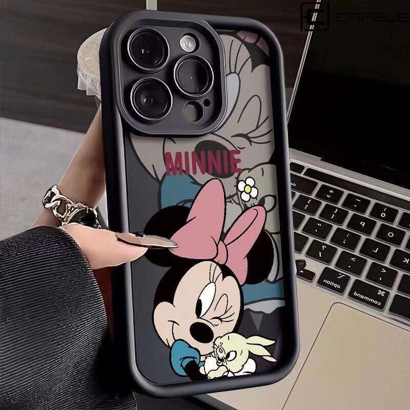 Ghost Mickey Compatible with Apple 14 Pro Max Phone Case iPhone 13 Cartoon 15 New 11 Cute 12/16 X S260128