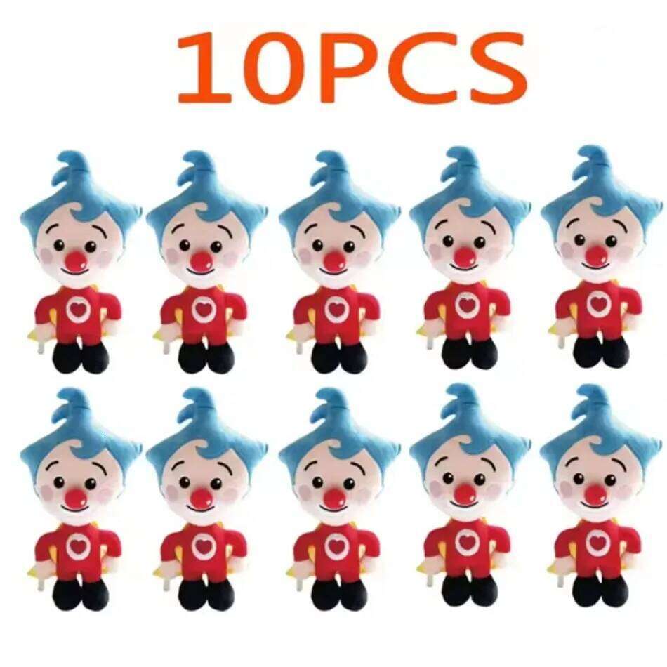 Jouet Plim Clown enfants, jouet en peluche doux, dessin anime Kawaii, beurre, cadeau d'anniversaire pour enfants Y260128