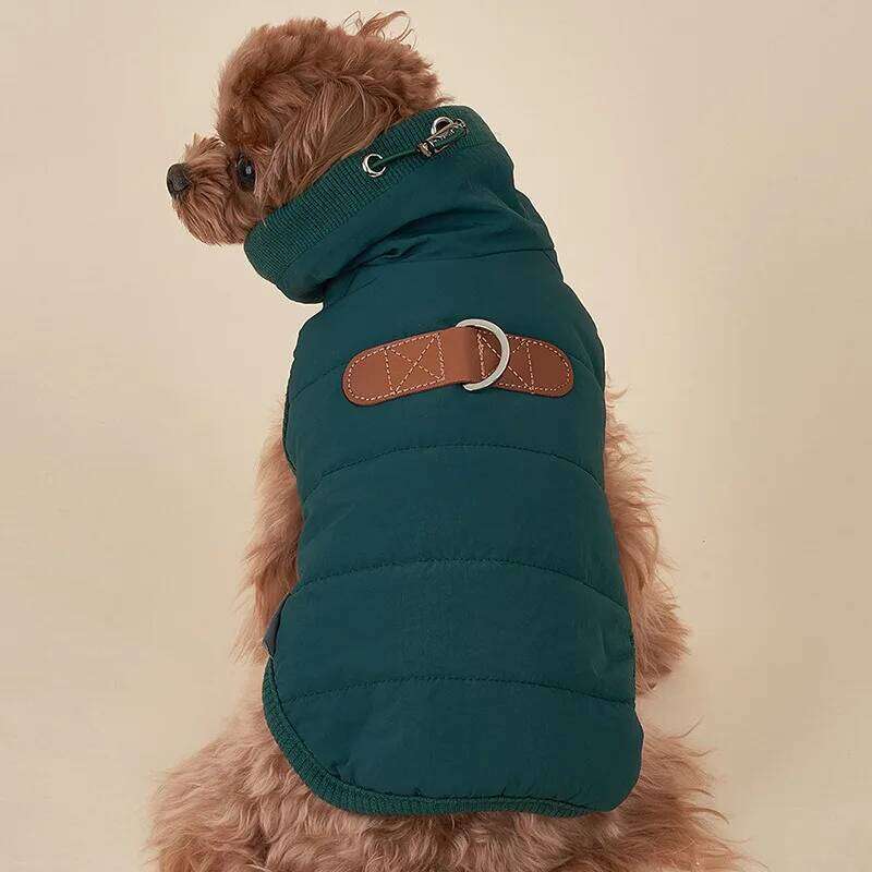 Coat Winter Warm Jacket Windproof for Small Dogs Padded Clothing Chihuahua Clothes Dog Accessories Traceable XJ260127