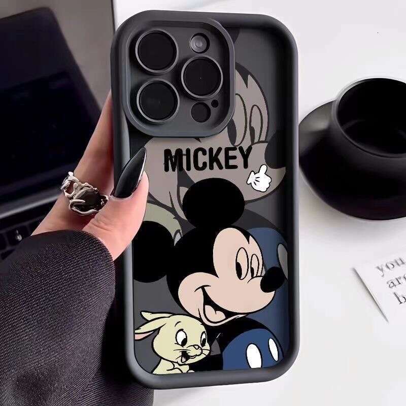 Ghost Mickey Compatible with Apple 14 Pro Max Phone Case iPhone 13 Cartoon 15 New 11 Cute 12/16 X S260128