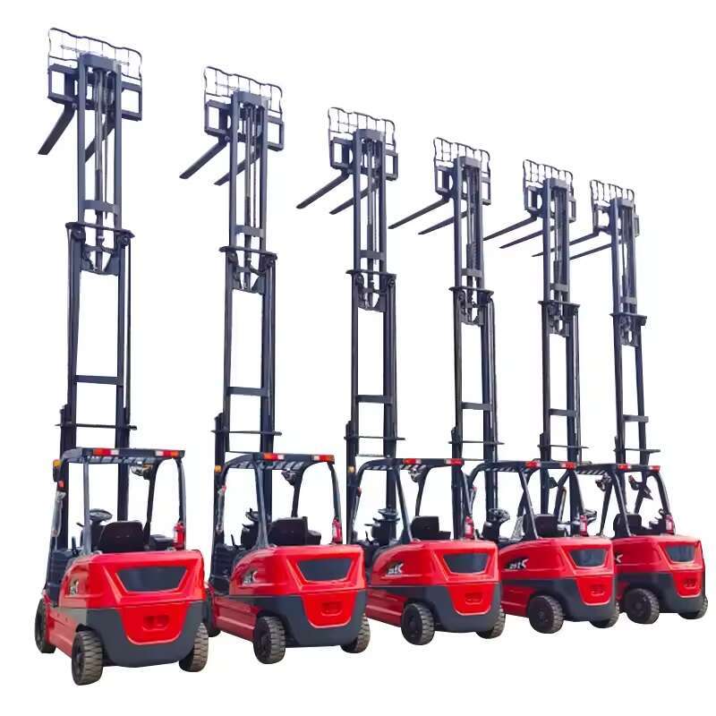 Heavy Load Electric Forklift 3.5 Ton Capacity Solid Tires Stable AC Drive Battery Powered Counterbalance Lift Truck For Heavy Equipment