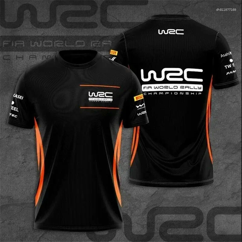 Men's T Shirts 2026 Rally Fan Clothing WRC Breathable T-shirt 3D Printed And Women's Summer Super Large Fashion