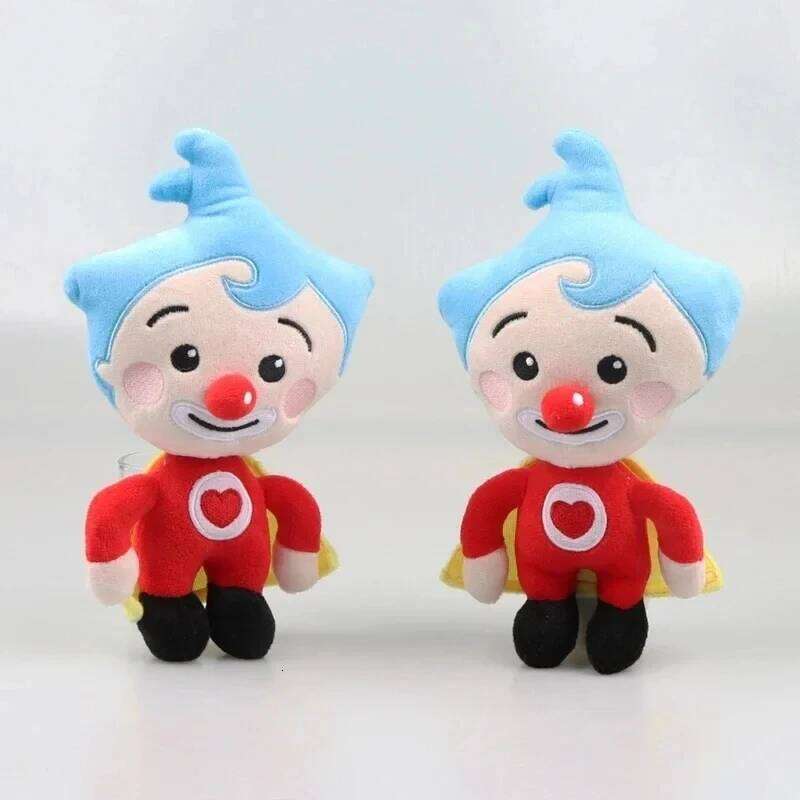 Jouet Plim Clown enfants, jouet en peluche doux, dessin anime Kawaii, beurre, cadeau d'anniversaire pour enfants Y260128