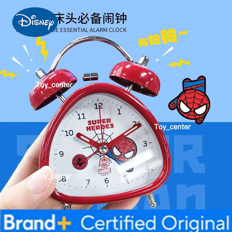 Disney Mickey Mouse Table Watch Desk Frozen Elsa Princess Children's Cartoon Oval Alarm Clock Birthday Gifts H260128