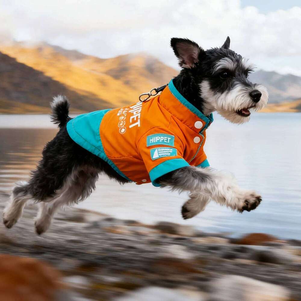 Winter Warm Windproof Dog Coat for Small Medium Dogs Thickened Two Legs Jacket Colorful Windbreaker Pet Designer Clothes 2026 XJ260127