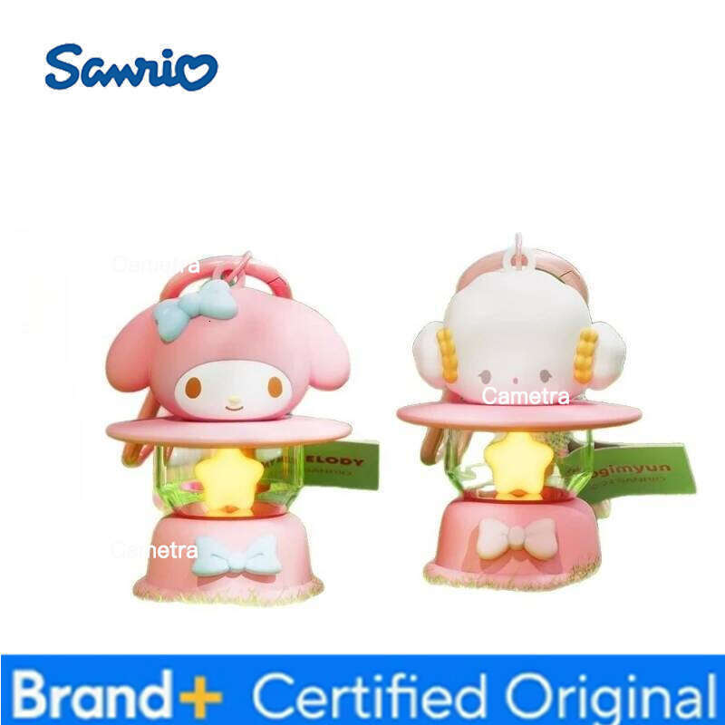 Sanrio Anime Style Night Light Creative Hanging Toy for Bag Cute Girl Gift H260128