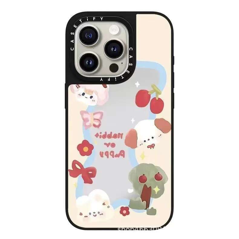 CASE Food Dessert Animal Apple 16 Pro Max Phone Case iPhone 15 Cartoon 14 Cute 13 12 S260128