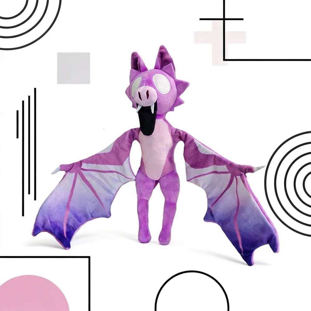 Kawaii Toys 99 Nights in the Forest Plush Cute Bat Doll Kids Game Fans Halloween Christmas Gifts Home Decor Y260128