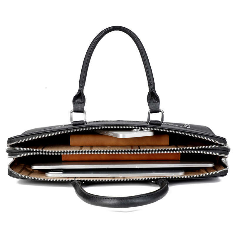 Luxury Shoulder Bags New Briefcase Business Casual Men S Waterproof Crossbody Large Capacity Laptop Bag SENYY