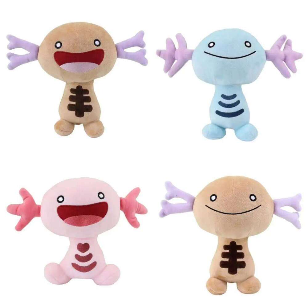 20cm Toy Kawaii Paldean Doll Soft Stuffed Plush Animal Cartoon Game Figure Wooper Toys for Kids Y260128