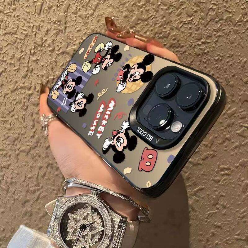 Creative Mickey Compatible with Apple 17 Phone Case iPhone 16 Pro Max New 15 Pro/14/13/12 Cartoon S260128