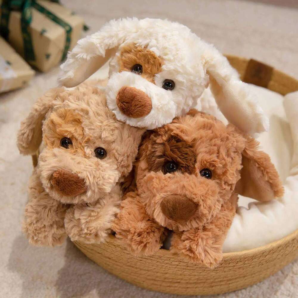 Cute Toy Pirate Dog Simulation Plush Toys Pet Enthusiasts Birthday and Christmas Gifts for Children Y260128