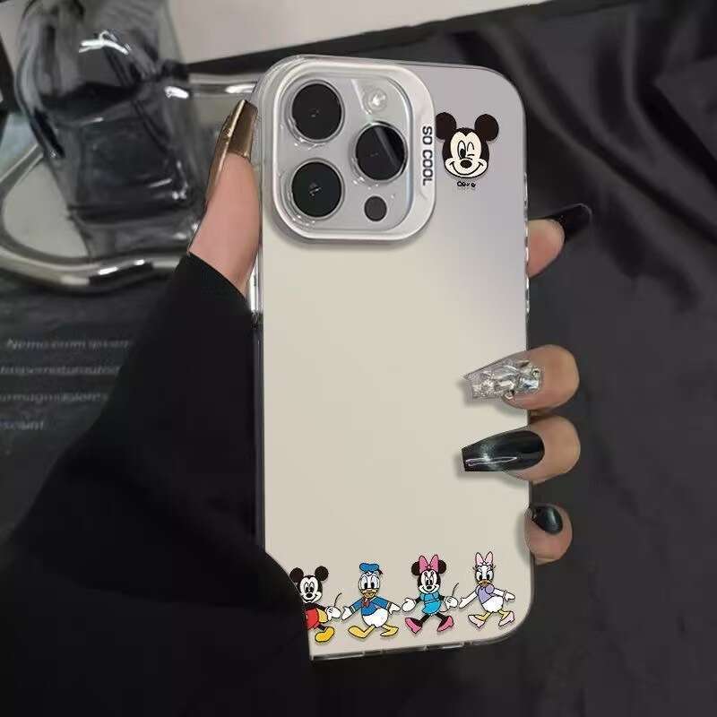 Mickey Mouse Compatible with Apple 17 Pro Max Phone Personality Vitality Case iPhone 16/15/14 European and American 13 S260128