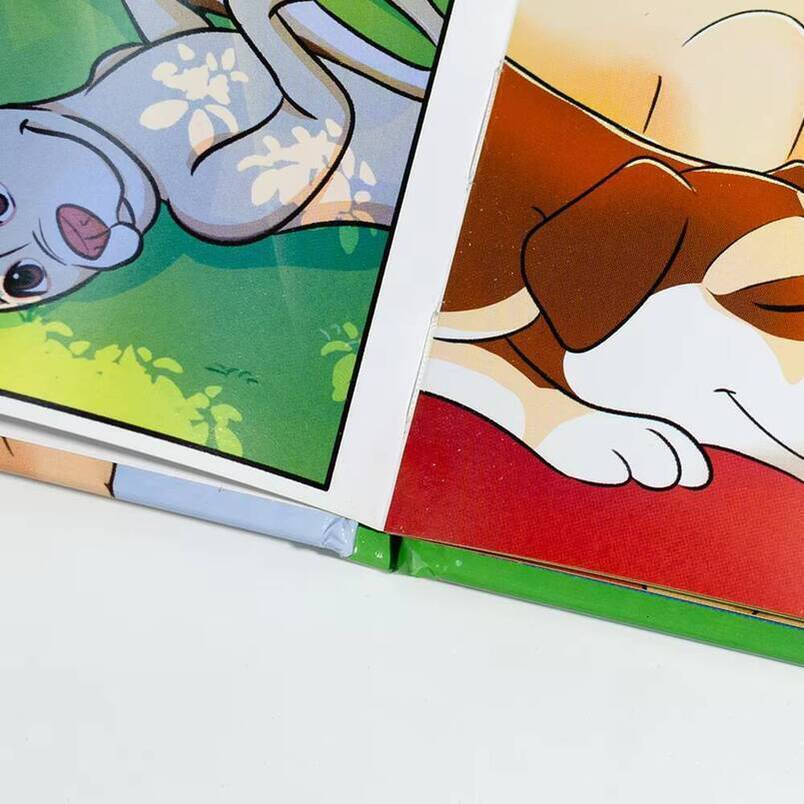 Wholesale Children's Story Cheap Offset Printing Service English Books Low MOQ Customizable