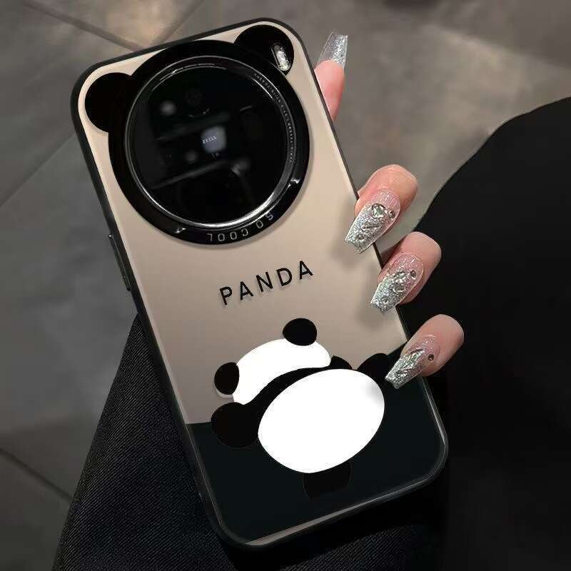 Panda Pattern Compatible with Huawei Mate70Pro Phone Case P70 New Model Honor 100Pro/Nova12/P60/ S260128