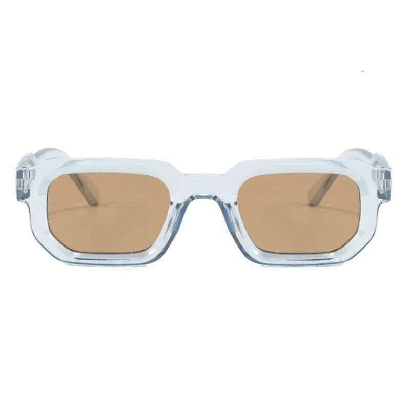 New Rectangle Sunglasses Women Men Trendy Brand Designer Cool Sun Glasses Female Male Small Frame Outdoor Eyewear H260129