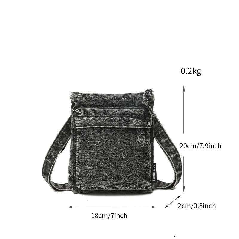 Stylish Denim Shoulder Bag for Women - 2025 New Design, Lightweight & Spacious, Crossbody Purse, Best Gift Idea XJ260129