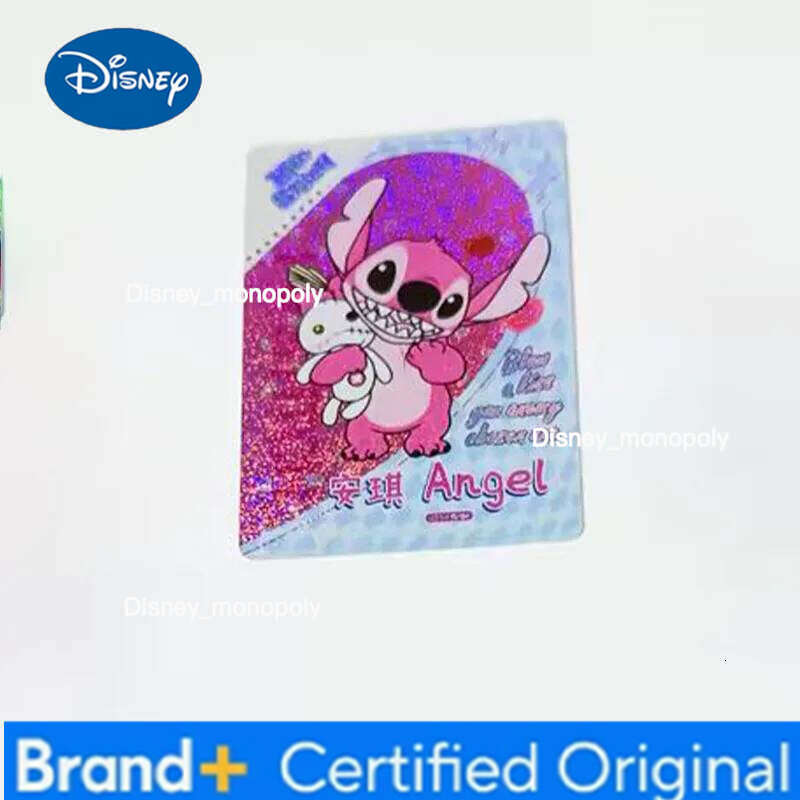 Disney Lilo & 160pcs Cute Cartoon Stitch Angel Character Fun Game Collection Card Anime Toy Children Toys Gifts H2601291 H2601291