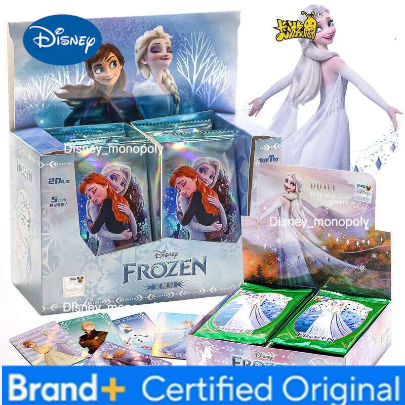Disney KAYOU Frozen TCG Premium Deck with Elsa & Anna Official Trading Card Game for Kids Collection | Hot Anime Gift Set 2024 H260129