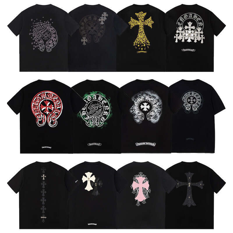 Unisex T-Shirt Gothic Cross Horseshoe Flower Sanskrit Print Trendy Short Sleeve cool tank cool tank short sleeve