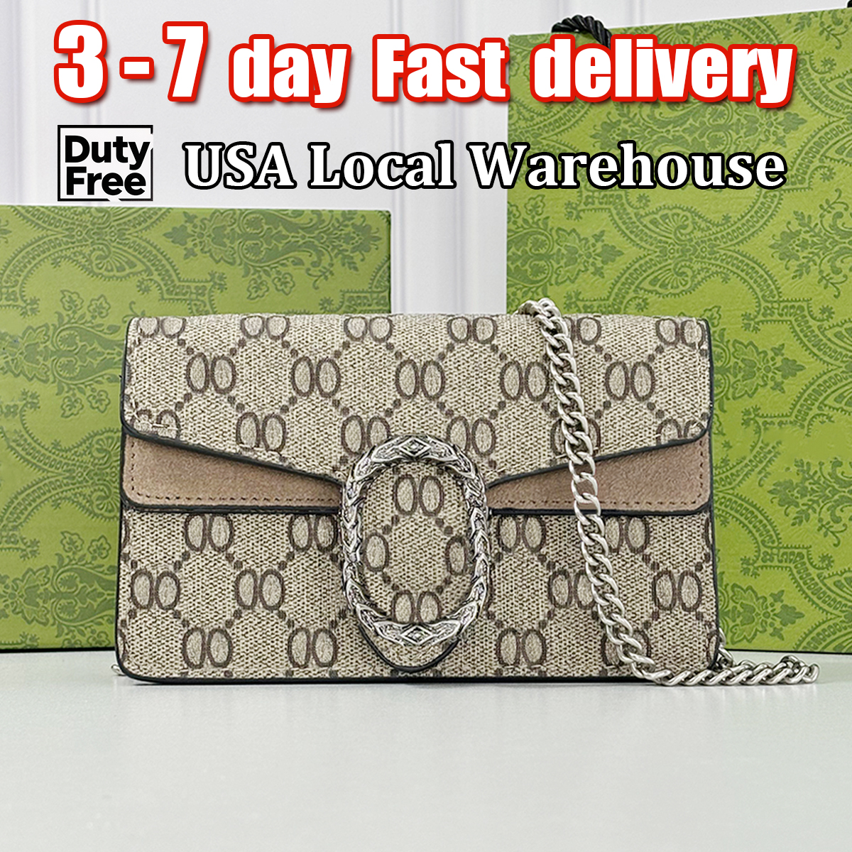 Designer Bag Shoulder Bag Luxury Bag High Quality Women's Camera Bag Fashion handbag Purse Brown Cowhide Canvas Crossbody bag Classic Underarm Bag Mini Chain bag 10A