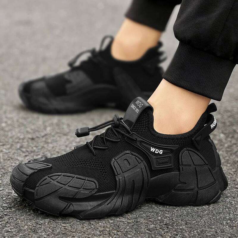 Summer Men Barefoot Sock Man Daily Breathable Casual Walking Fashion Running Sneakers Comfy Platform Tenis Shoes 26W0129