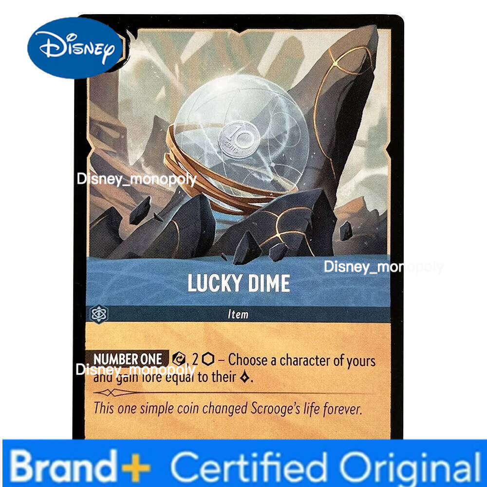 Disney Lorcana Proxy Cards Into the Inklands Kida Jim Hawkins Robin Hood Ursula The Queen's Castle Lucky Dime Jafar Maleficent Regular H260129