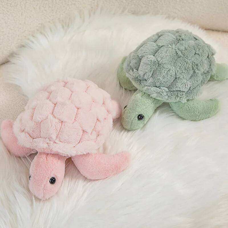 Turtle sea turtle plush toy, doll, ragdoll, cute small bed, children's pillow sleep Y260128