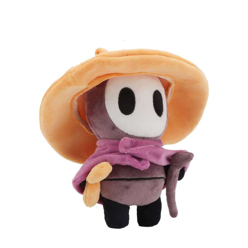 Adorable Cartoon Hollow Knight Silksong Plush Toy Game Merchandise Sherma For kids Birthday Halloween Gift Y260128
