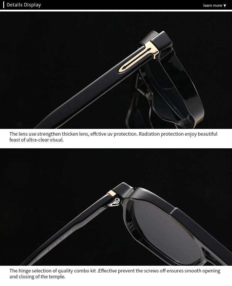 European and American Cross-Border Trendyy Street Photography Retro Literary Modern Charm Ins Pilot Sunglasses H260129