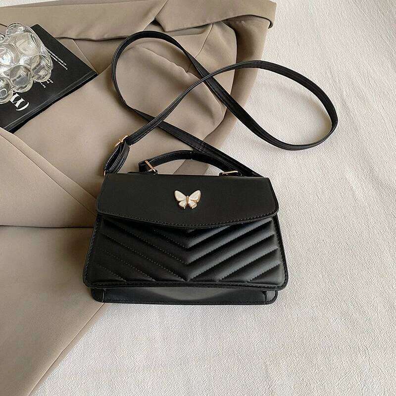 Elegant Embossed Square Pu Leather Crossbody for Women Fashion Tote Shoulder Bag with Zip Closure Purse, Lightweight Handbag XJ260129
