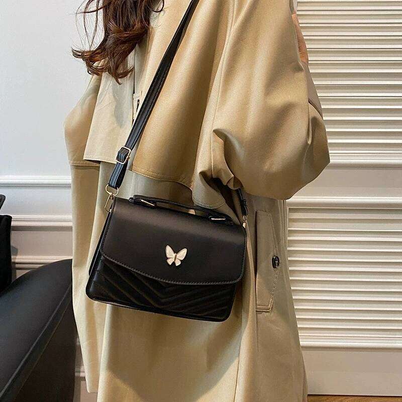 Elegant Embossed Square Pu Leather Crossbody for Women Fashion Tote Shoulder Bag with Zip Closure Purse, Lightweight Handbag XJ260129