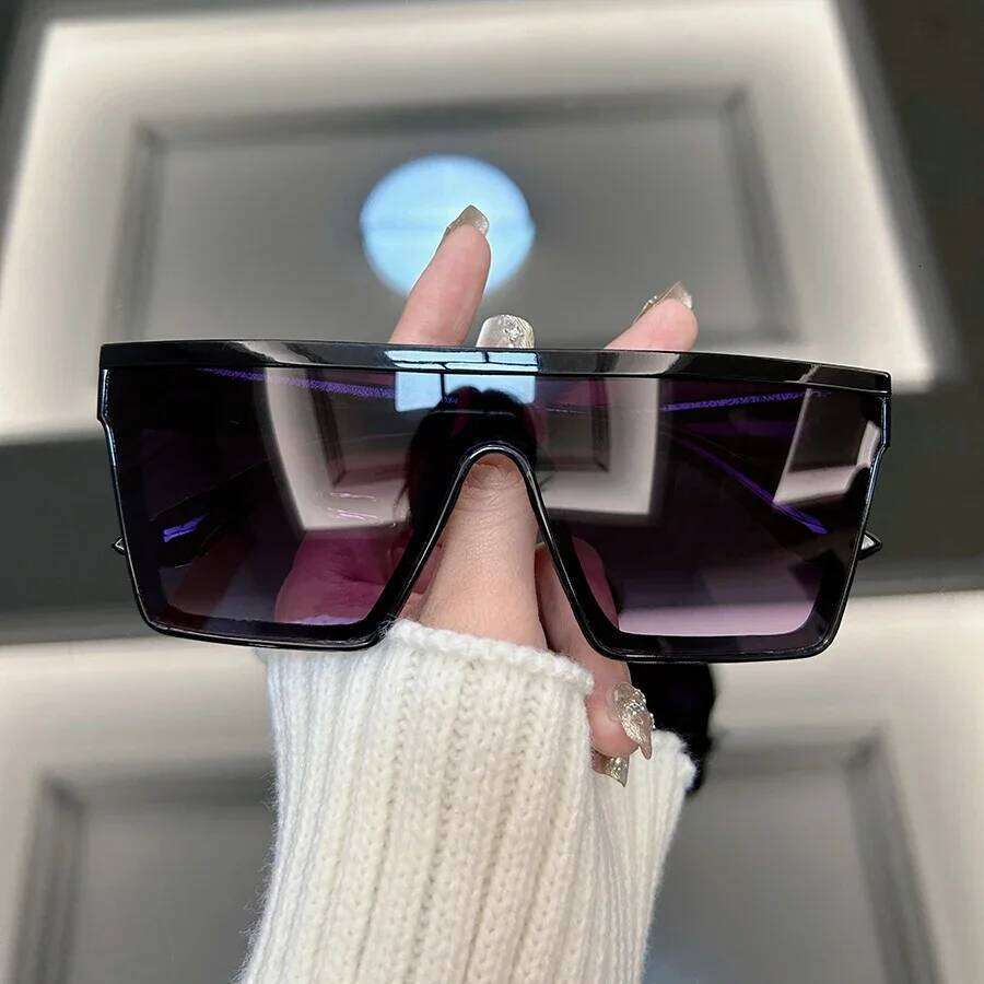 Fashion Square Vintage Sunglasses Women Men Brand Designer Retro Sun Glasses Female Male Shades Mirror Outdoor Oculos De Sol H260129