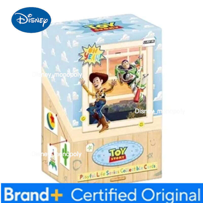 Disney Card.fun Genuine Toy Story 30th Anniversary Fun Life Series Woody Anime Peripheral Collection Original Box Card Gift H260129