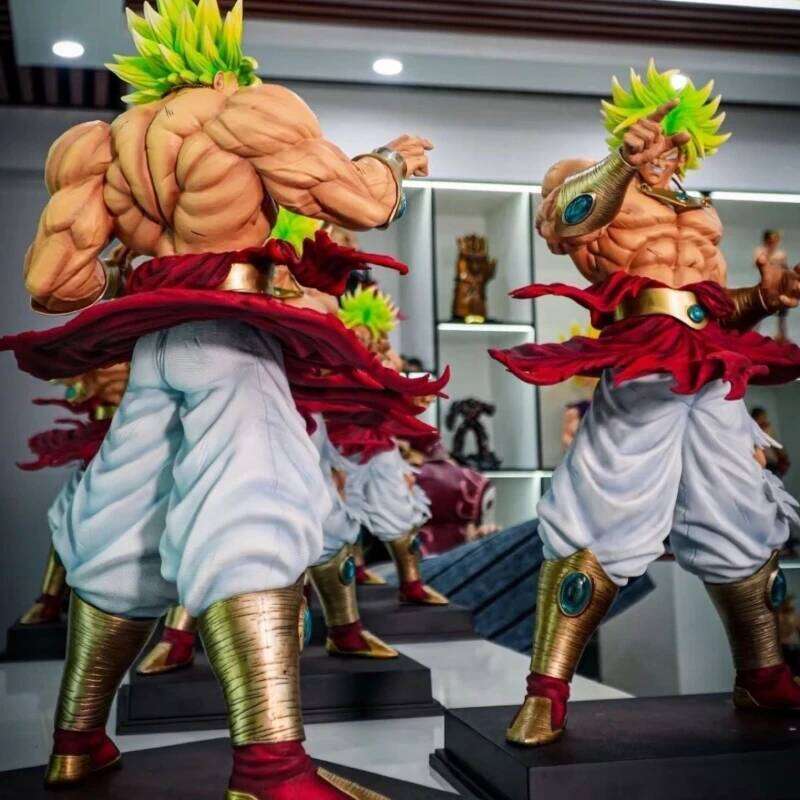 CK&Jt Statue Dragon Ball Z Figure Ssj3 Broly Super Saiyan PVC Action Figures 32cm/19.69inch Collection Mode Toys Gifts Z260129