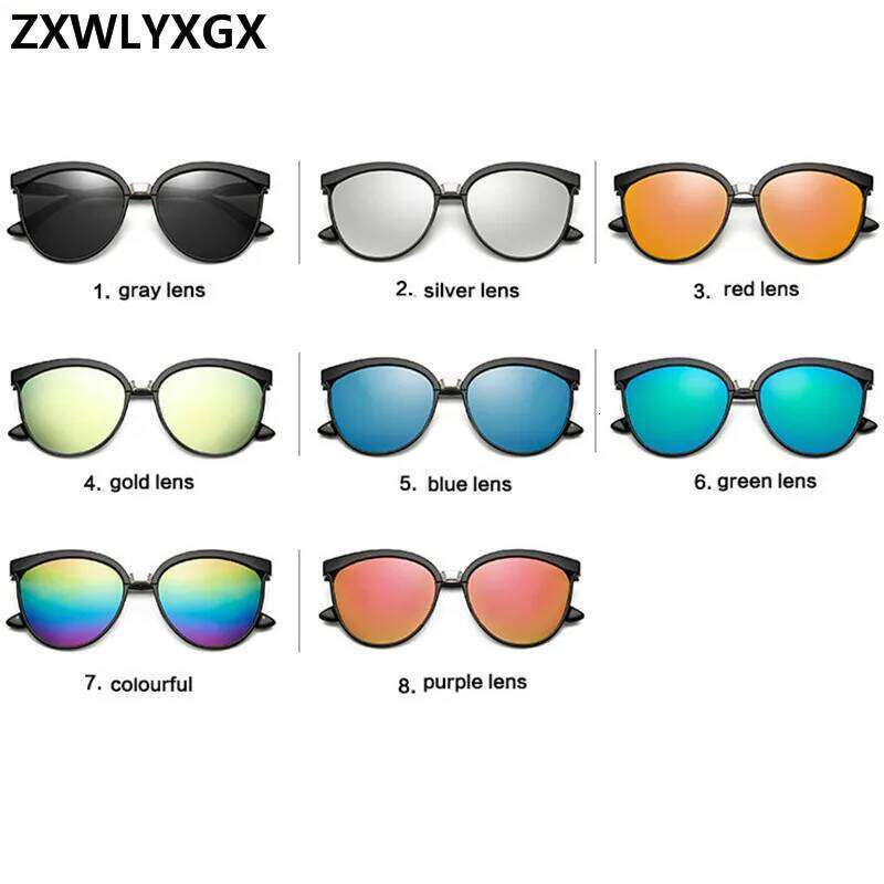 Brand Designer Sunglasses Women Luxury Plastic Sun Glasses Classic Retro Cat Eye Outdoor Oculos De Sol Gafas H260129
