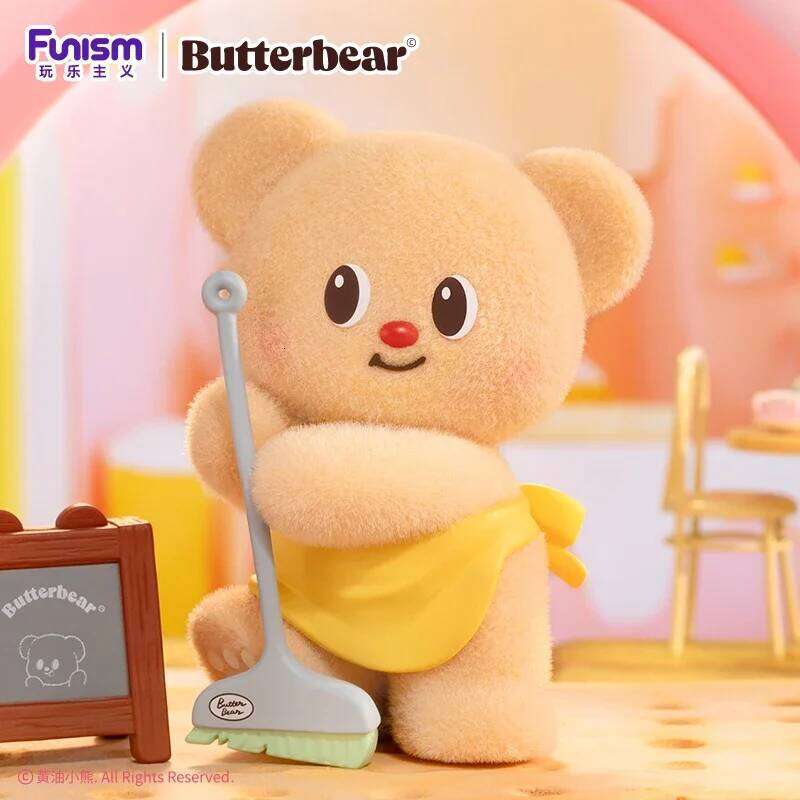 Playful Butter Bear Baking Workshop Series Blind Caixa Caja Girls Dolls Boys Gift Mystery Box Anime Action Figure Toys Z260129
