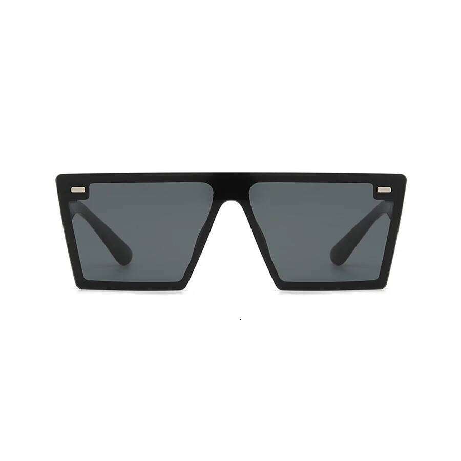 2PCS Oversized Square Frame Casual fashion Ladies Sunglasses retro Style Y2K Street Beach Decoration Glasses H260129