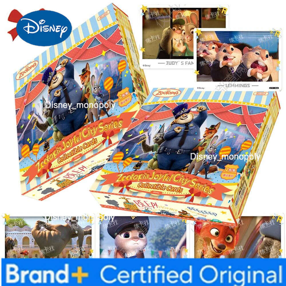 Disney Zootopia Animation Collection American Cute Star Lion Judith Nick Sloth Creative Art Card Boys Girls Love Gifts Cherish Toy H260129 H260129
