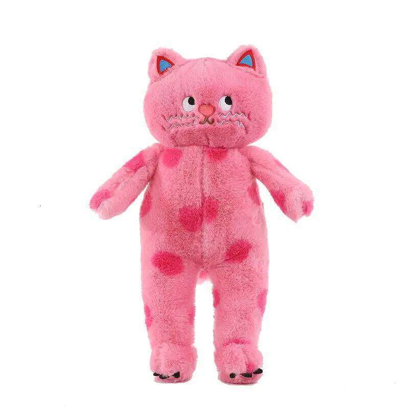 Cute Polka Dot Plushie Internet Famous Plush Toy Cat Doll Pillow Cushion For Girls Sleeping Gift Charming Skin-Friendly Y260128