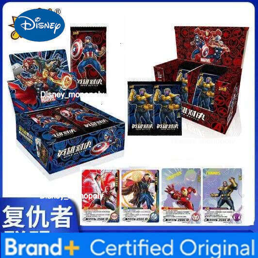 Disney boys Captain America Endgame cartoon cards girls frozen Collectionsnow Card set collection Christmas present gift H260129 H260129