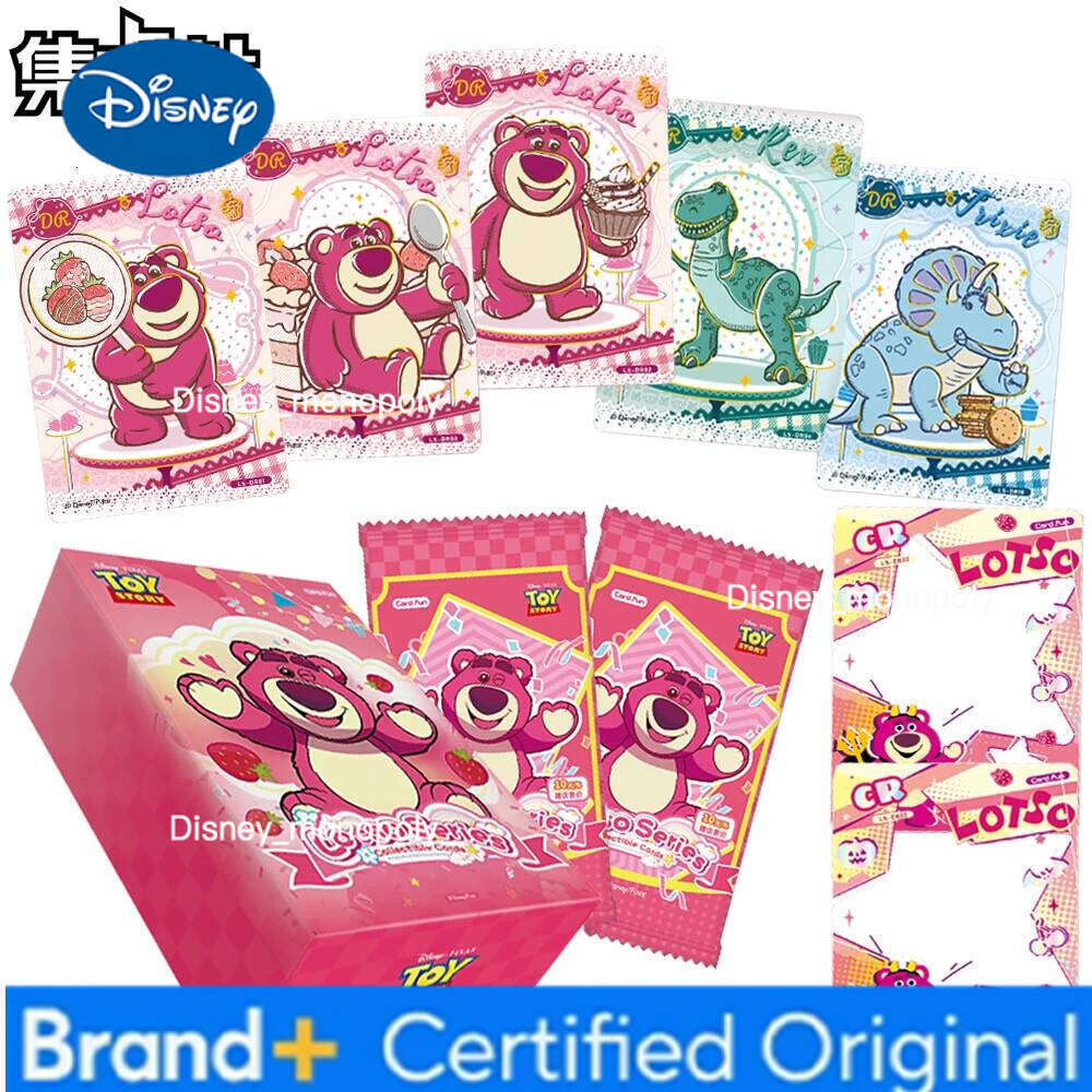 Disney New Card.fun Genuine Lotso Collection American Children's Animation Movie Toy Story Creative Cute Characters Rare Card Gift H26012911