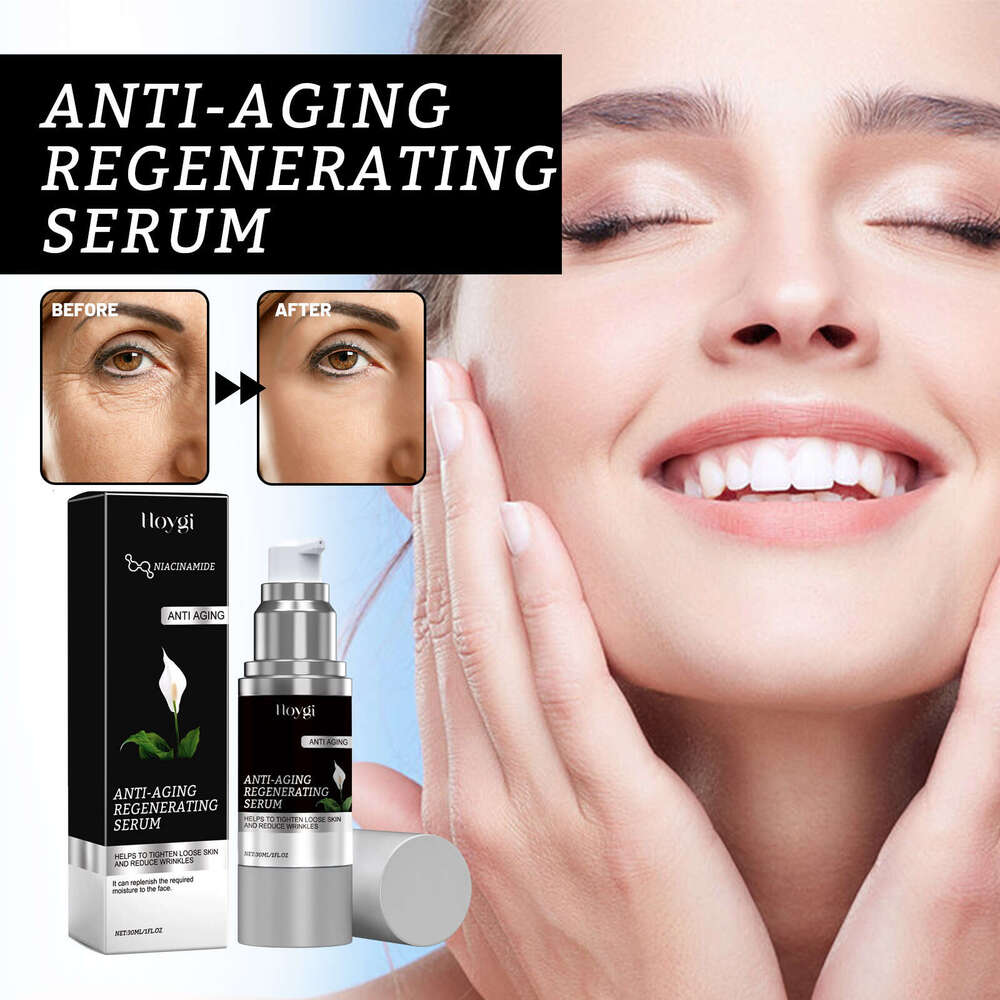 Hoygi Anti-Wrinkle Serum Hydrating Repair Skin Barrier Elasticity Firming Brightening Facial Fade Spots Fine Lines