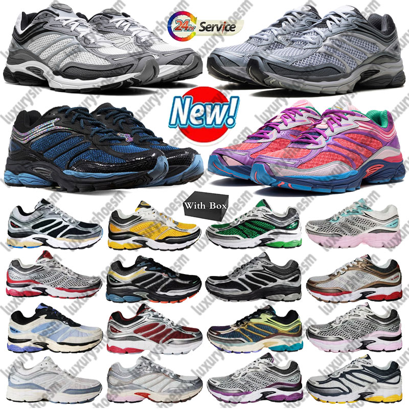 2025 New Sauconny Shoes Progrid Omni 9 Designer Shoes Sauconies Outdoor Running Shoes Shock Absorption Wear Resistant black teal sauconyy omni 9 Sneakers Trainers