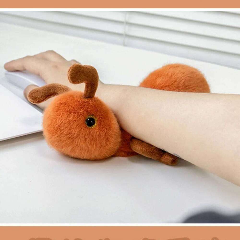 20cm Cute Ant Plush Toy Insect Soft Squishy Kawaii Plushie, Unique Educational Gift for Kids & Bug Lovers Unusual Collectible Y260128