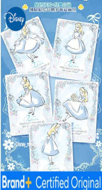 Disney New Card.Fun Genuine Alice in Wonderland Frozen Limited Animation Character Collection Card Children's Toy Christmas Gift H260129