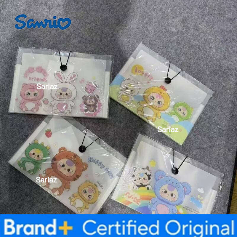 Sanrio Cartoon File Bag Student Exam Paper Organizer Office Document Classification Storage Folder School Supply Set H26012911