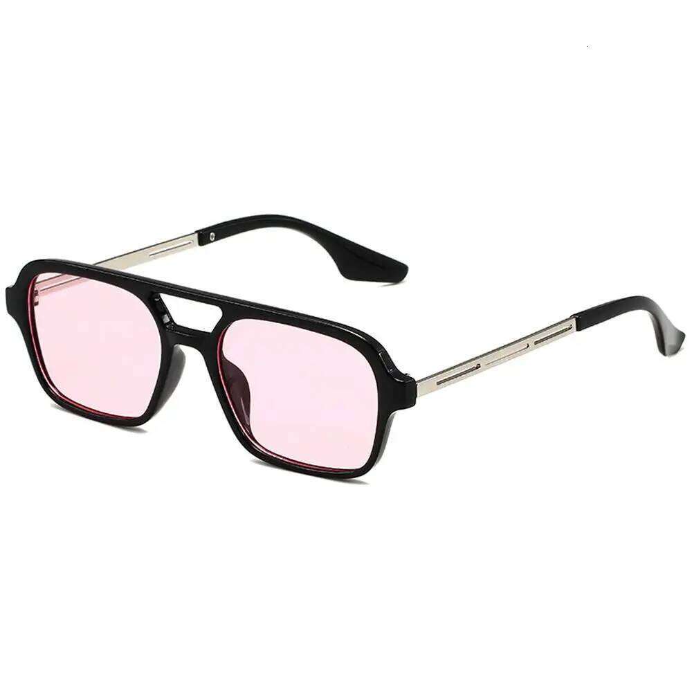 Small Frame Square Sunglasses Woman Brand Designer Fashion Luxury Sun Glasses Female Vintage Hollow Leopard Blue Oculos De Sol H260129