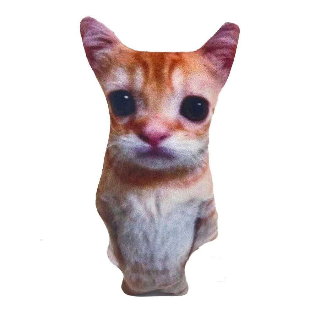 Cute El Gato Plush Wowwow Cat Doll Plushies Simulation Stuffed Animals Birthday Xmas Gift Kid Collectible Toy Home Decor Y260128