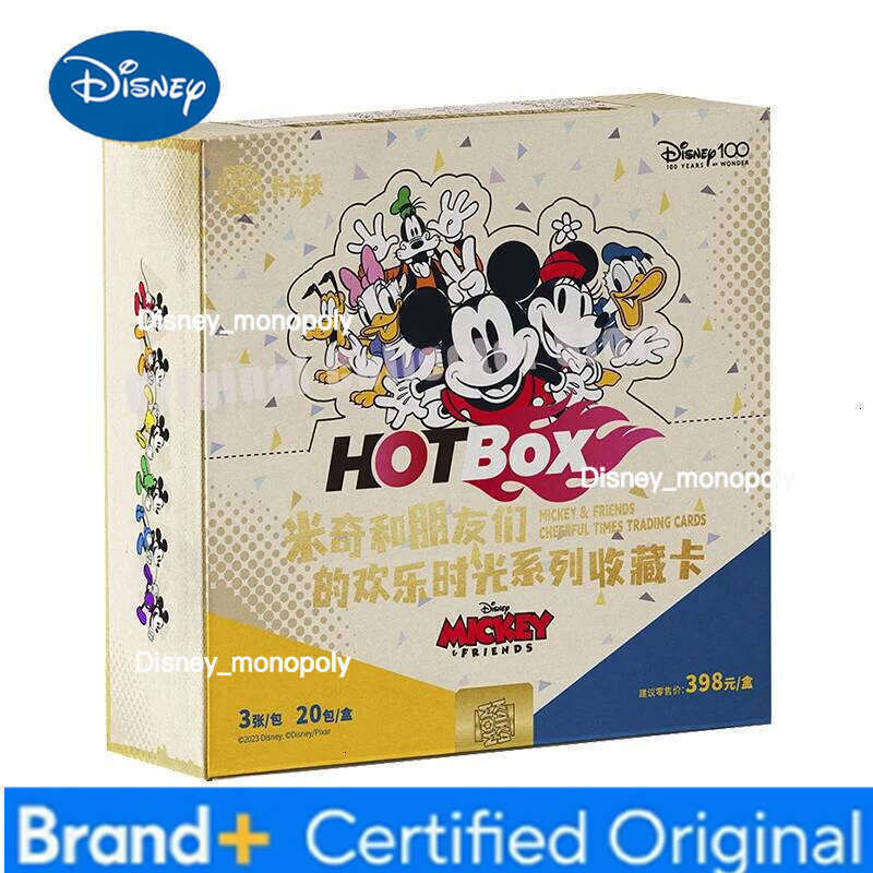 Disney Original Bandai Kakawow Trading Cards Official Brand New Mickey and Friends Series Collection Card HOTBOX Child Gift H260129 H260129
